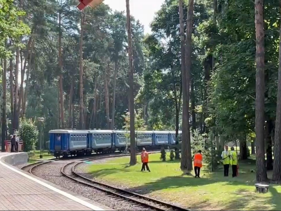 В Раменском работает уникальная детская железная дорога — ровесница советской эпохи