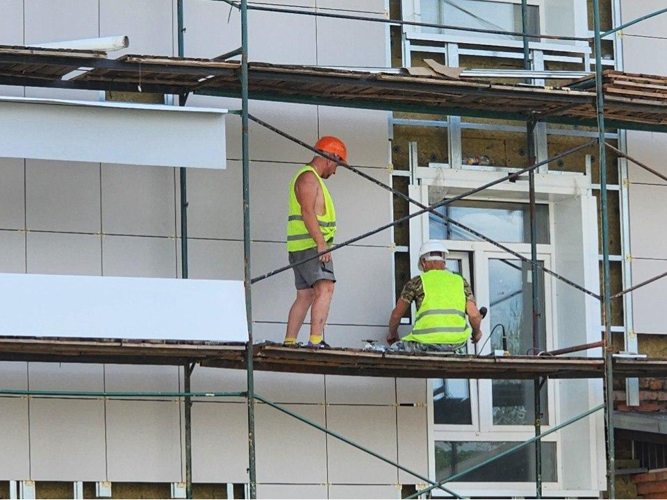 Капремонт Поваровской школы выполнен более чем на 70%