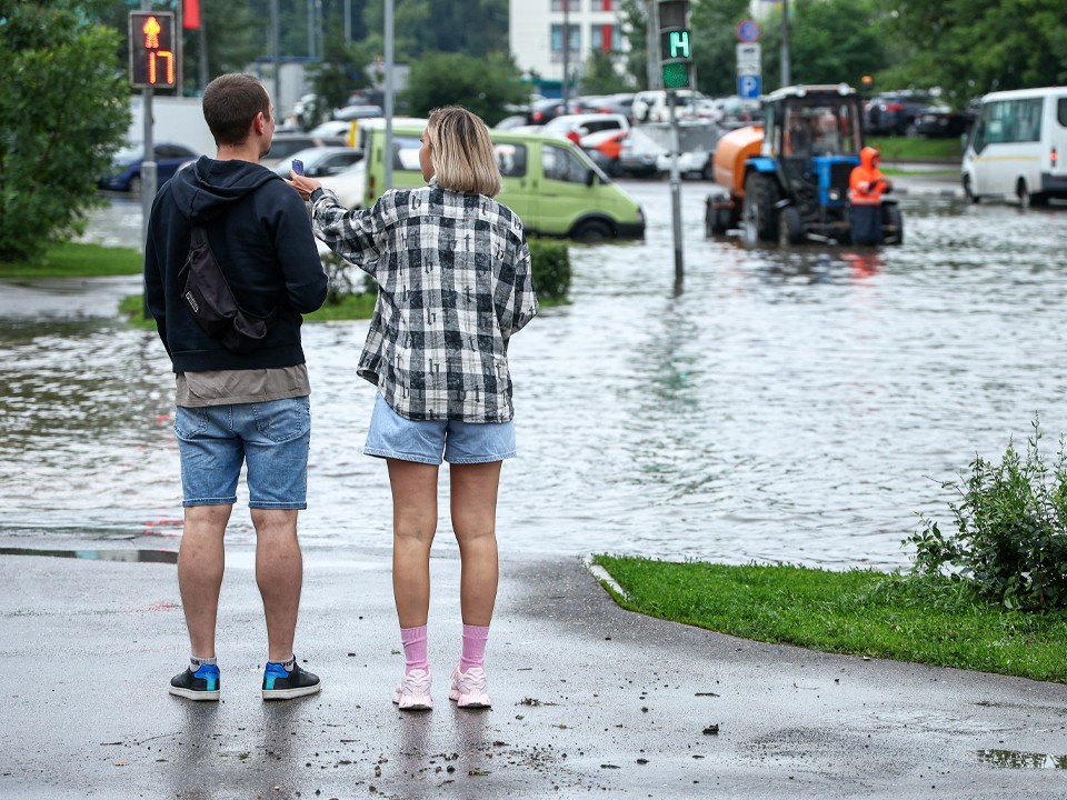 Синоптики объяснили причины экстремальных дождей в Московском регионе