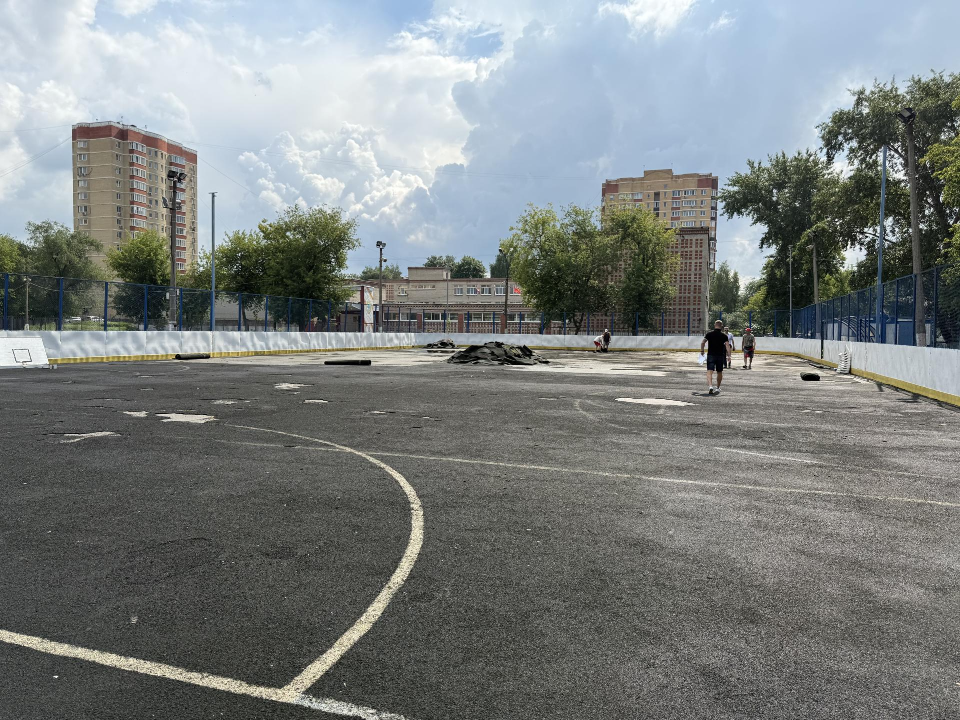 Реконструкцию стадиона «Труд» в Малаховке завершат к сентябрю