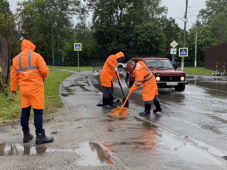 Улицу Институтскую в Пушкино привели в порядок после обращений жителей