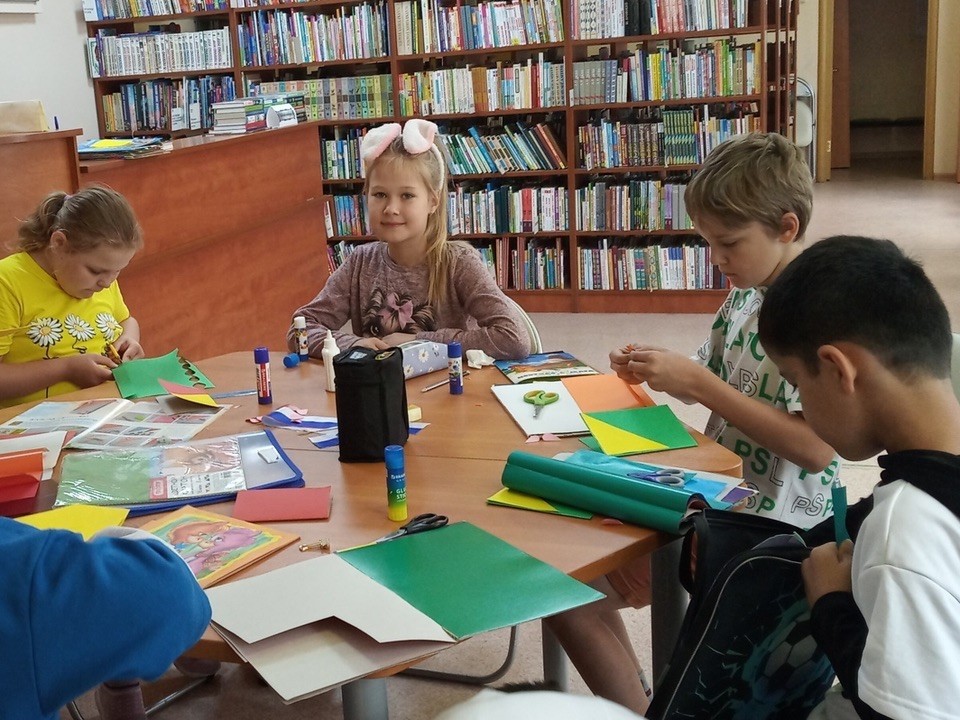 Интерактивы и мастер-классы проходят для детей в городской библиотеке