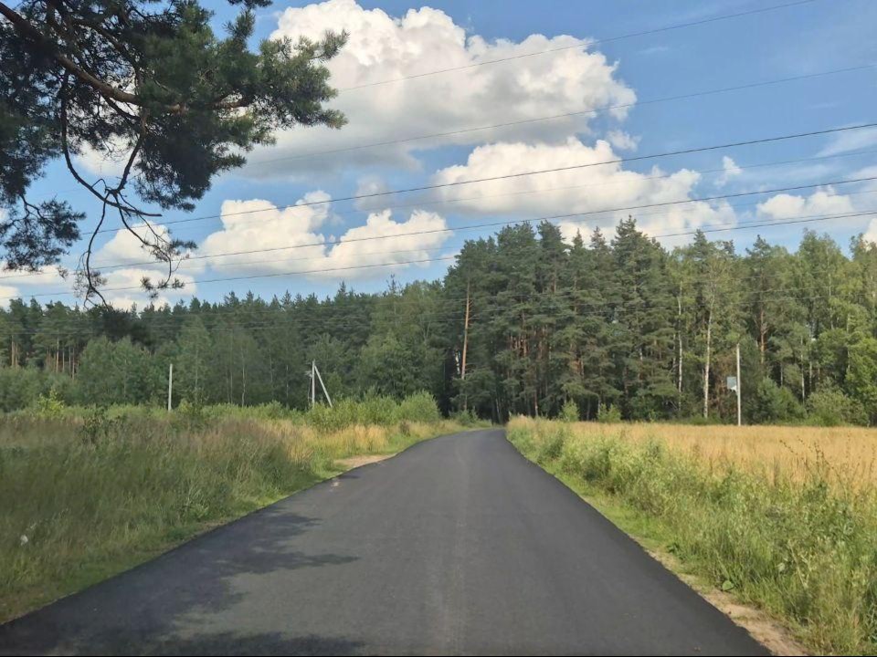 Новую дорогу построили в Калитине