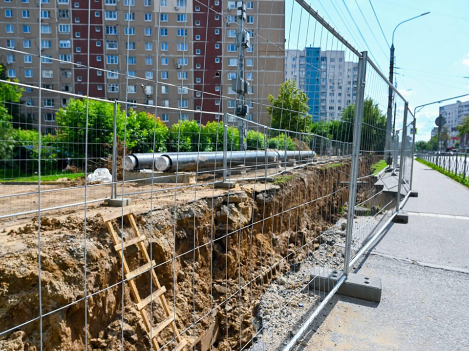 В Ленинском округе заменят старые теплосети на 12 участках для надежного отопления