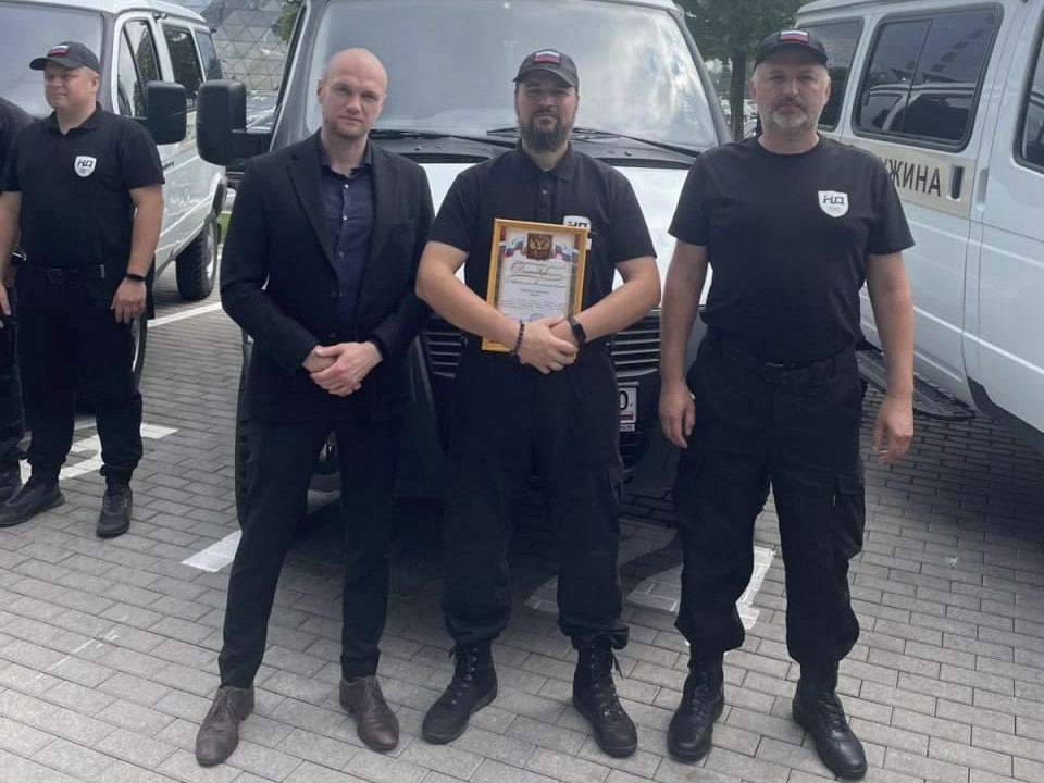 Красногорская народная дружина «РАРОГ» получила новый автомобиль для патрулирования