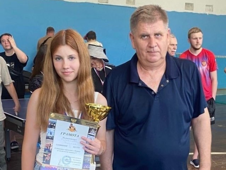 Спортсменка из Шатуры победила в первенстве по настольному теннису
