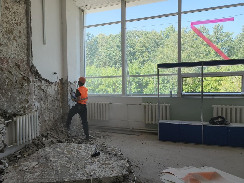 В детской школе искусств «Синтез» заменят кровлю и обновят фасад здания