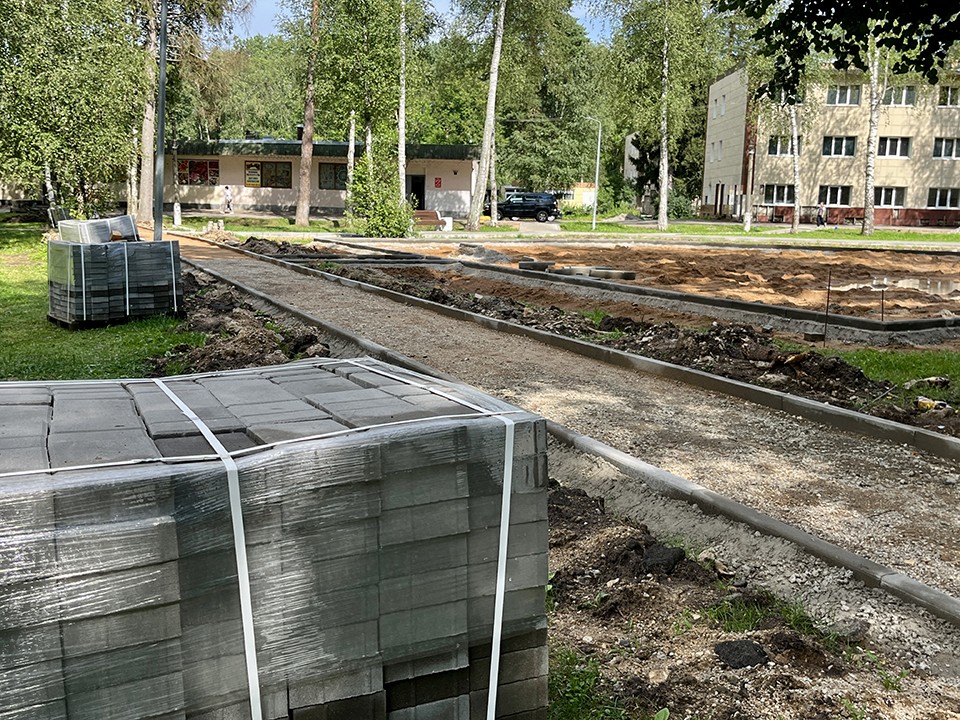 В Лосино-Петровском переделают тротуары