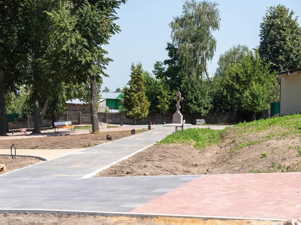 Фонтан и амфитеатр возводят в исторической части Каширы