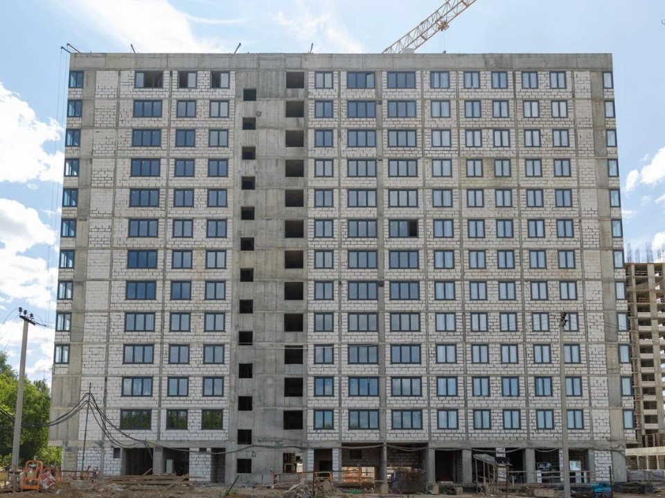 В ЖК Долгопрудного завершено остекление квартир в корпусах №2 и №3