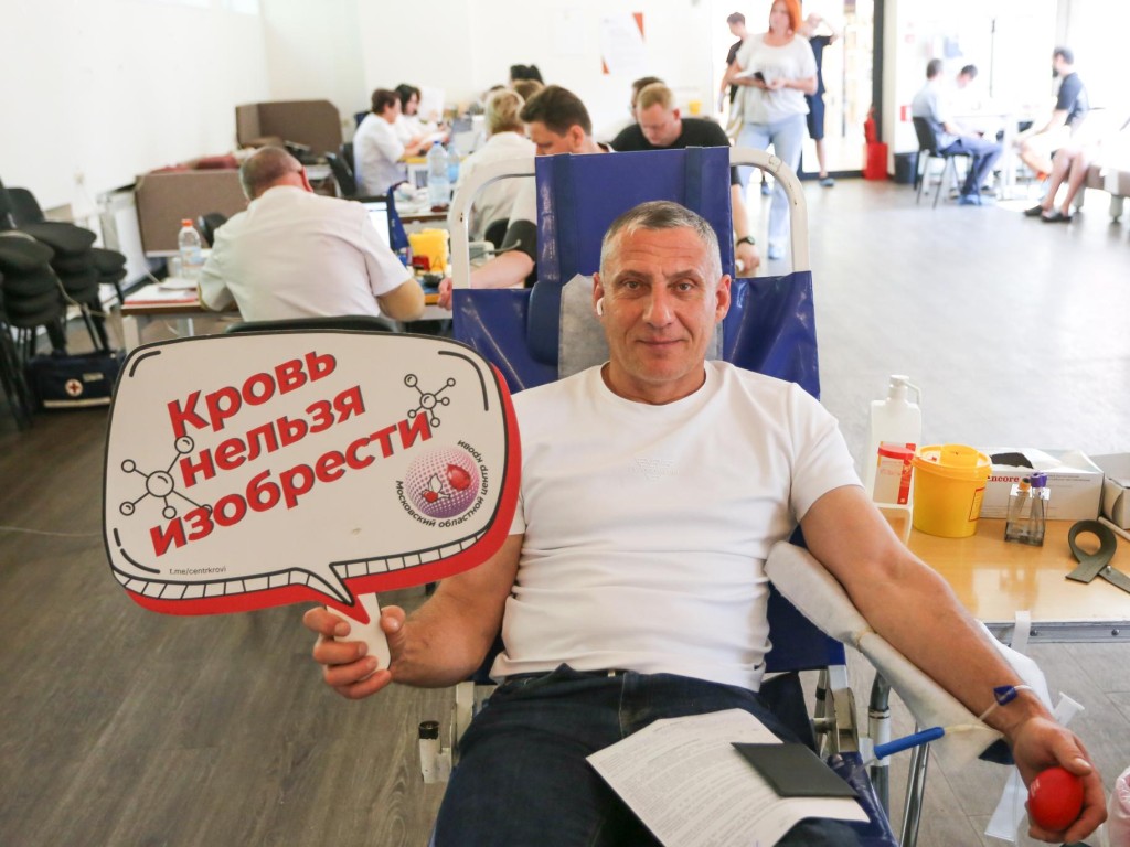 Жители Дубны собрали десятки литров крови на донорской акции в июле