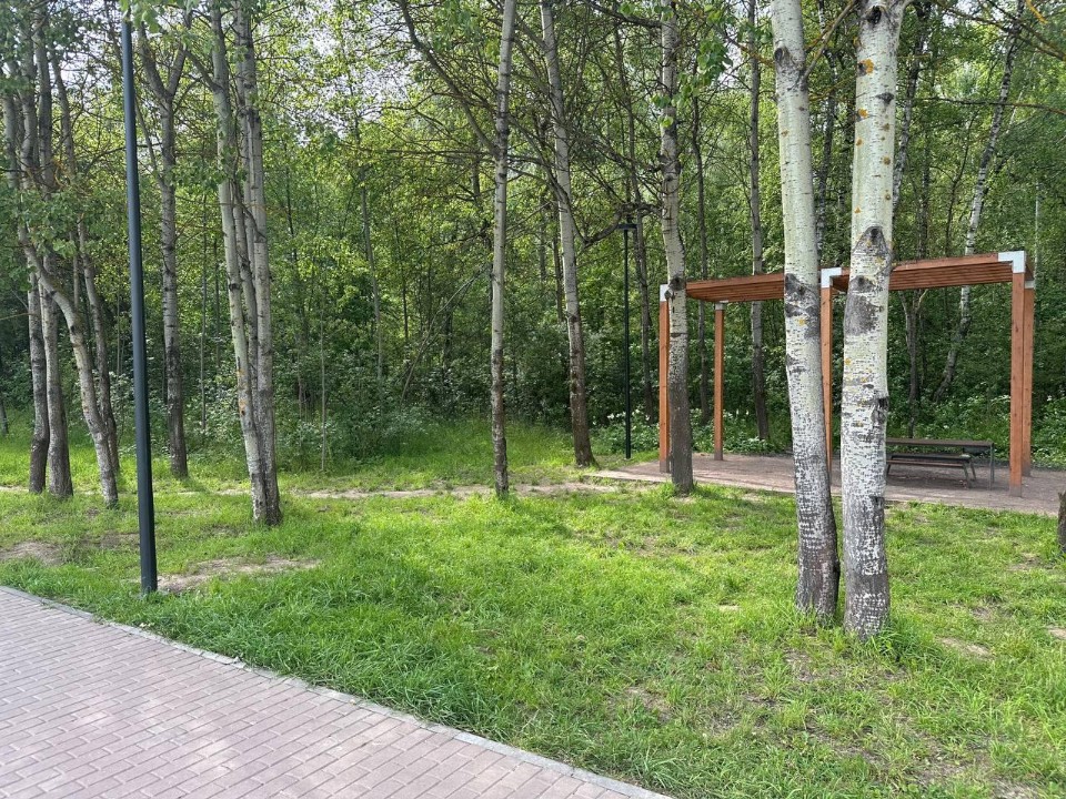 В Домодедовском парке «Взлет» построят новые беседки для отдыха в любую погоду