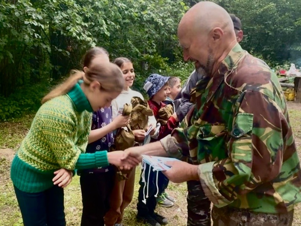 Черноголовские тхэквондисты учились выживать в дикой природе и спать в палатке