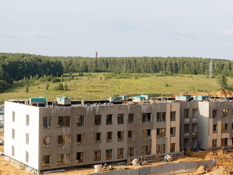 Новый детсад на 350 мест в Видном готов на 76%