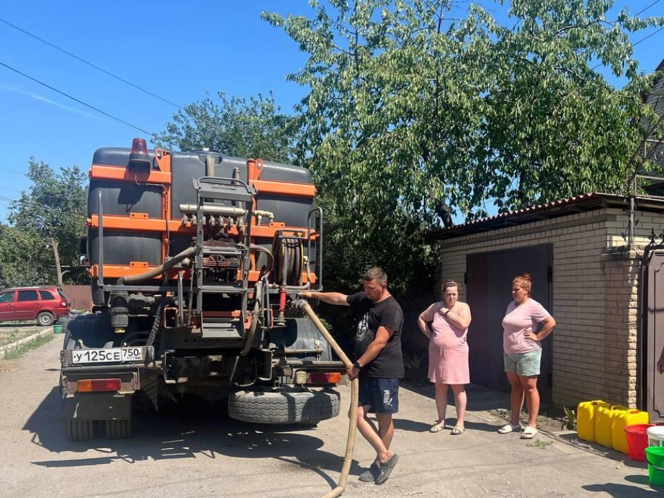 Бригада из Ногинска помогает городу в ДНР пережить перебои с водой