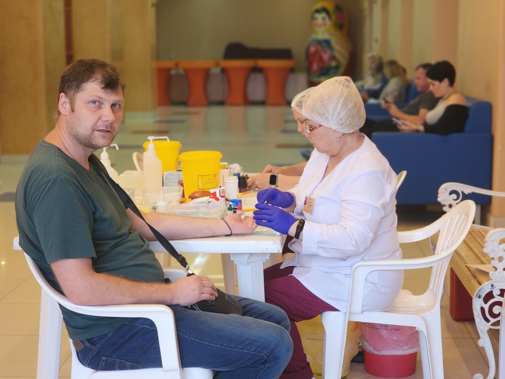 Десятки человек, сотни литров крови: как в Дубне прошла выездная донорская акция