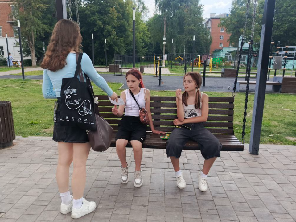 Подольские волонтеры рассказали школьникам, как безопасно провести лето