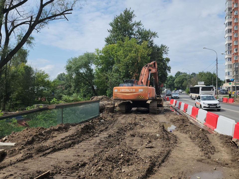 В Пушкино построят новый мост через реку Серебрянку в микрорайоне Арманд