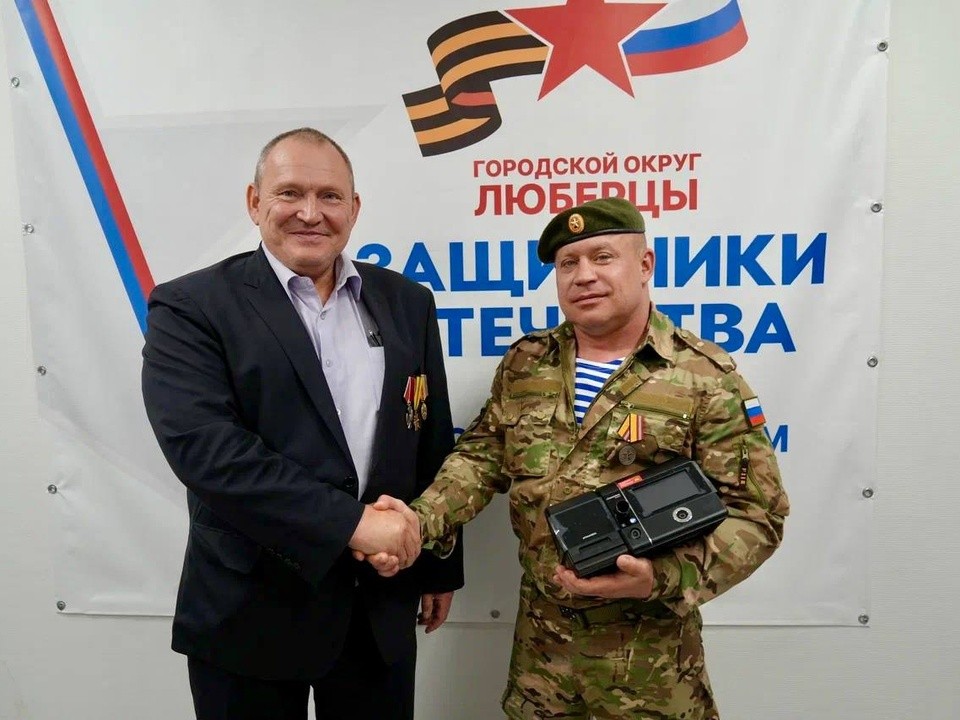 Бойцу СВО из Люберец передали современный респираторный аппарат