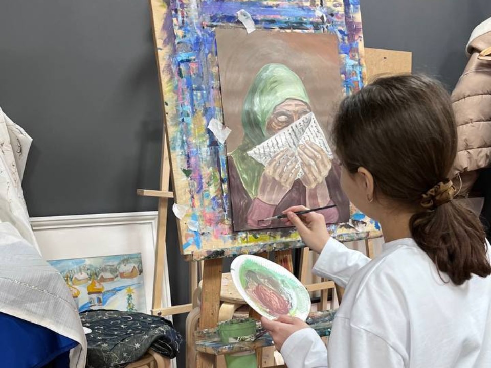 Юная художница из Ершова блеснула на  «Санкт-Петербургской неделе искусств»
