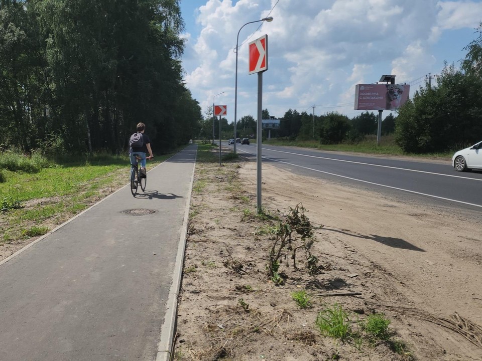 В Черноголовке обновили пешеходную дорожку по просьбе жителей