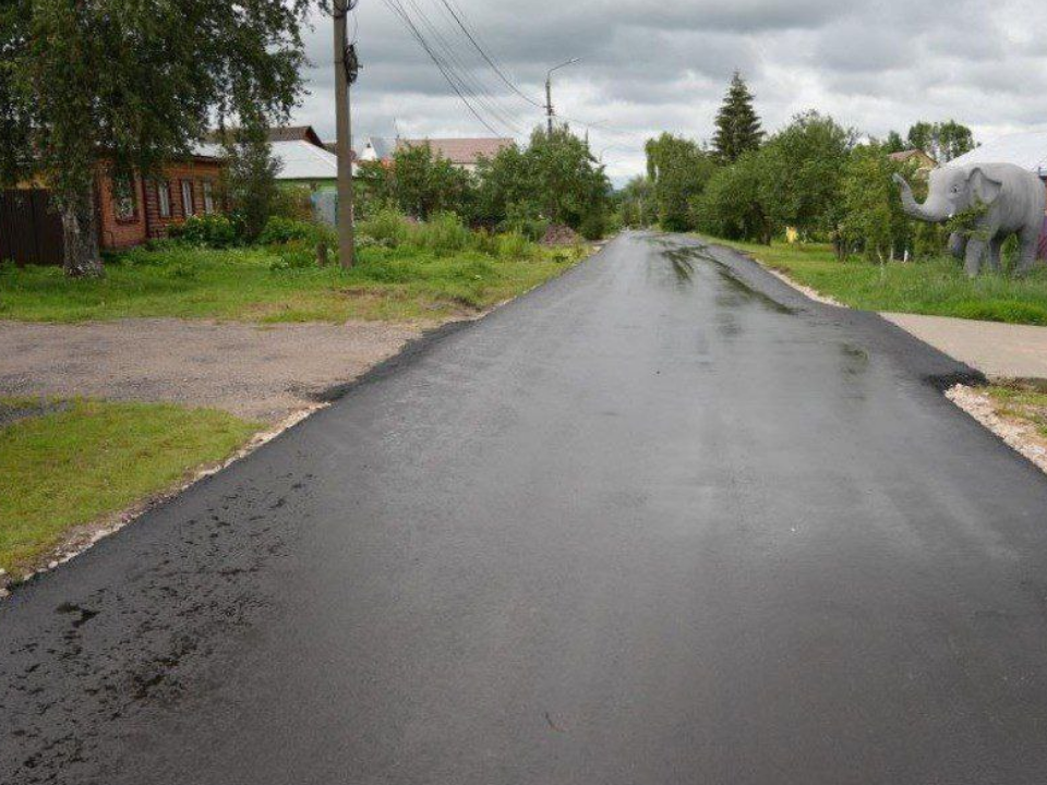 В деревнях Райсеменовское, Гавшино и Липицы положили новый асфальт