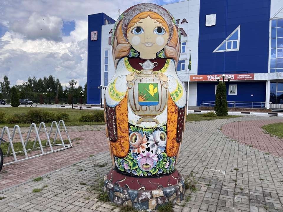 Матрешек установят на улицах, в парках и скверах Шатуры