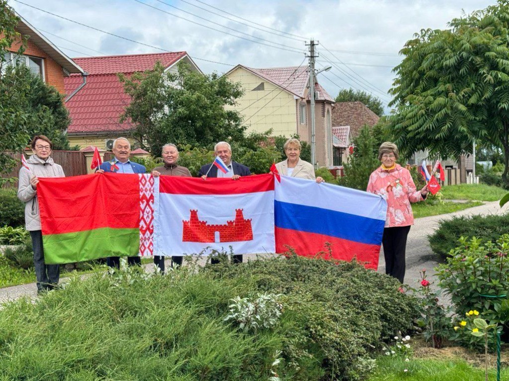 С улицы Вилейка передали видеопривет из Можайска в белорусский город-побратим