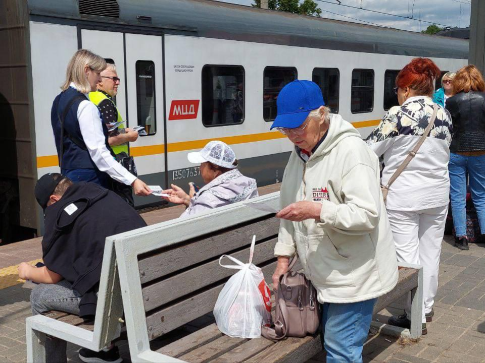 В Подмосковье с начала года провели более 4,8 тыс. рейдов на железной дороге