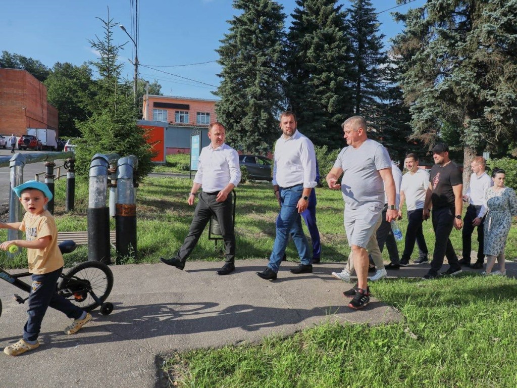 Тротуар в чеховском Шарапове построят к октябрю