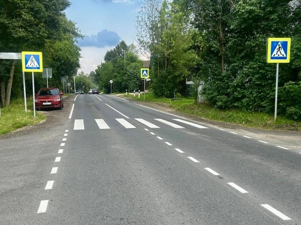 В Рузском округе заменили 7 км асфальта на трассе М-9