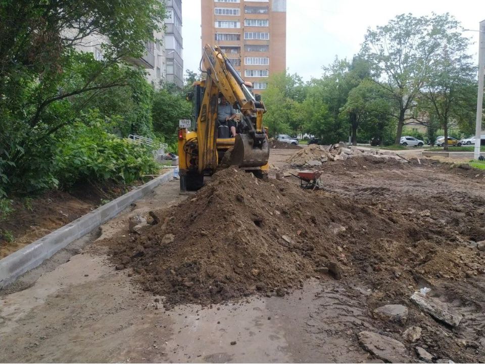 В двух электростальских дворах завершается комплексная реконструкция