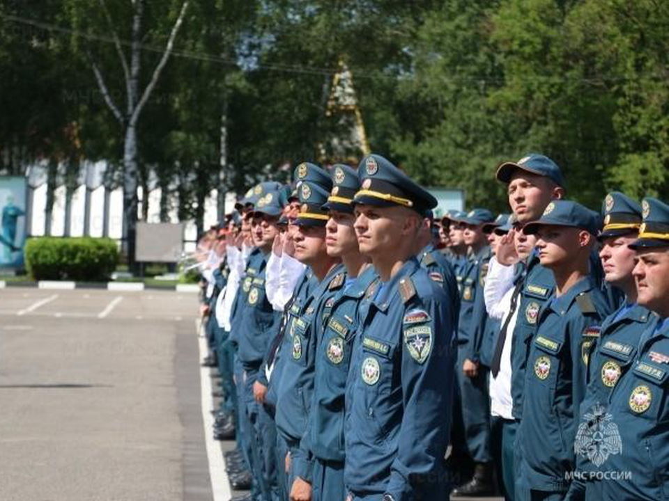 В Ногинском спасательном центре прошел День открытых дверей и торжественная присяга