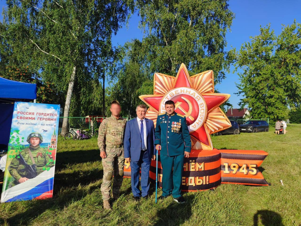 Память погибшего на специальной военной операции земляка почтили в Зарудне