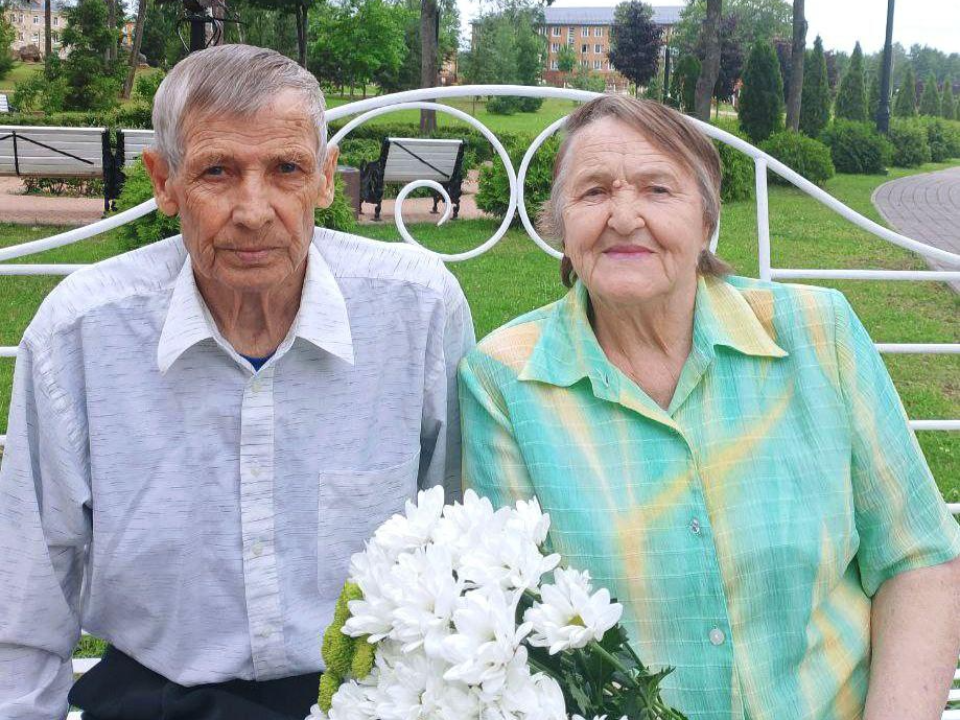 Подмосковная пара отметила 55-летие совместной жизни в День семьи, любви и верности