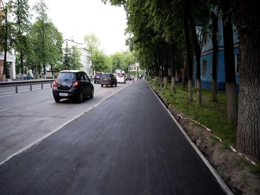 В Люберцах завершили ремонт 21 участка тротуарной сети