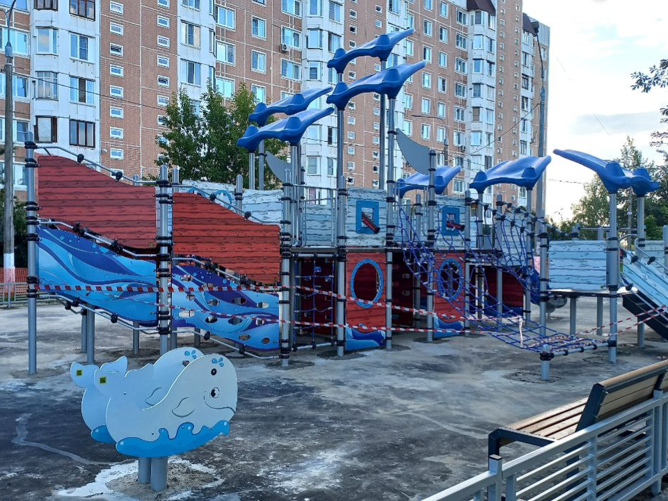 Детская площадка в виде парусника откроется в Электростали