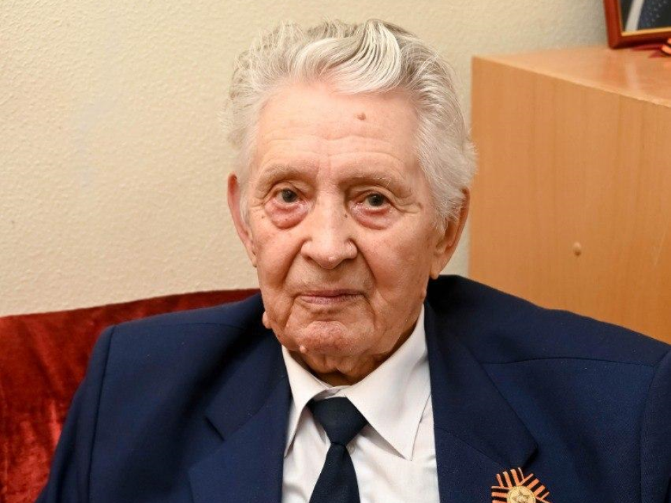 Ветеран ВОВ Дмитрий Гончаров из Сергиева Посада отмечает столетний юбилей