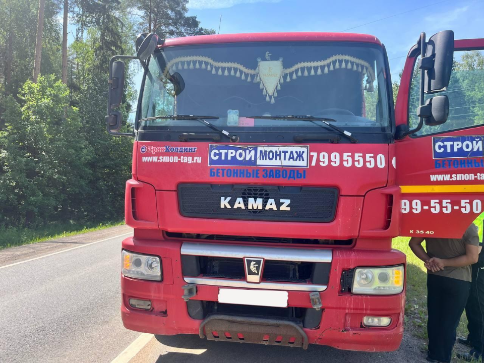 В Красногорске пресекли незаконную перевозку строительного мусора
