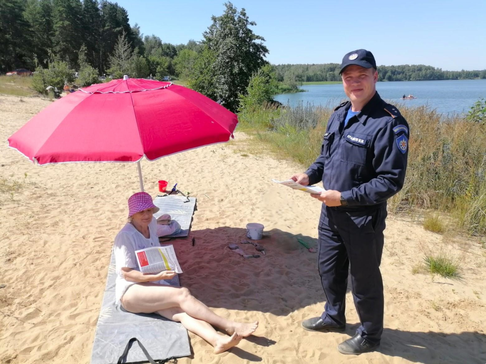 В Луховицах проходят профилактические рейды у водоемов из-за жаркой погоды