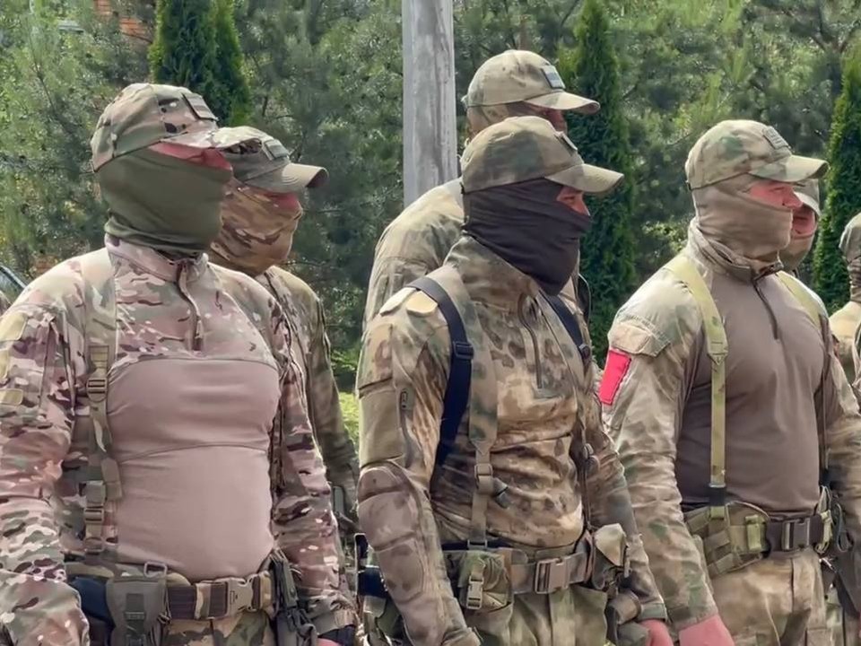 В Реутове встретили бойцов Росгвардии, вернувшихся из зоны СВО