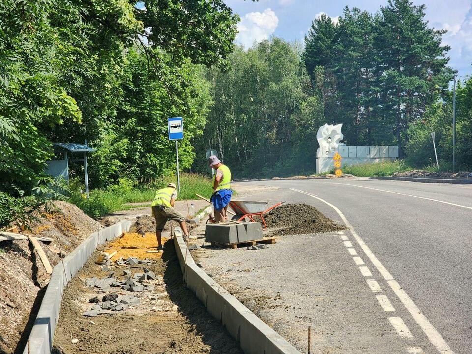 Тротуар на Въездной обустроят в августе