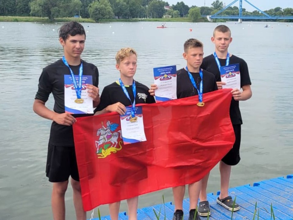 Спортсмены из Шатуры выиграли золотые медали на соревнованиях по гребле