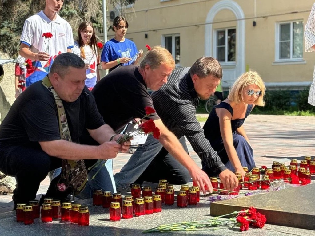 В Воскресенске почтили память детей-жертв войны в Донбассе