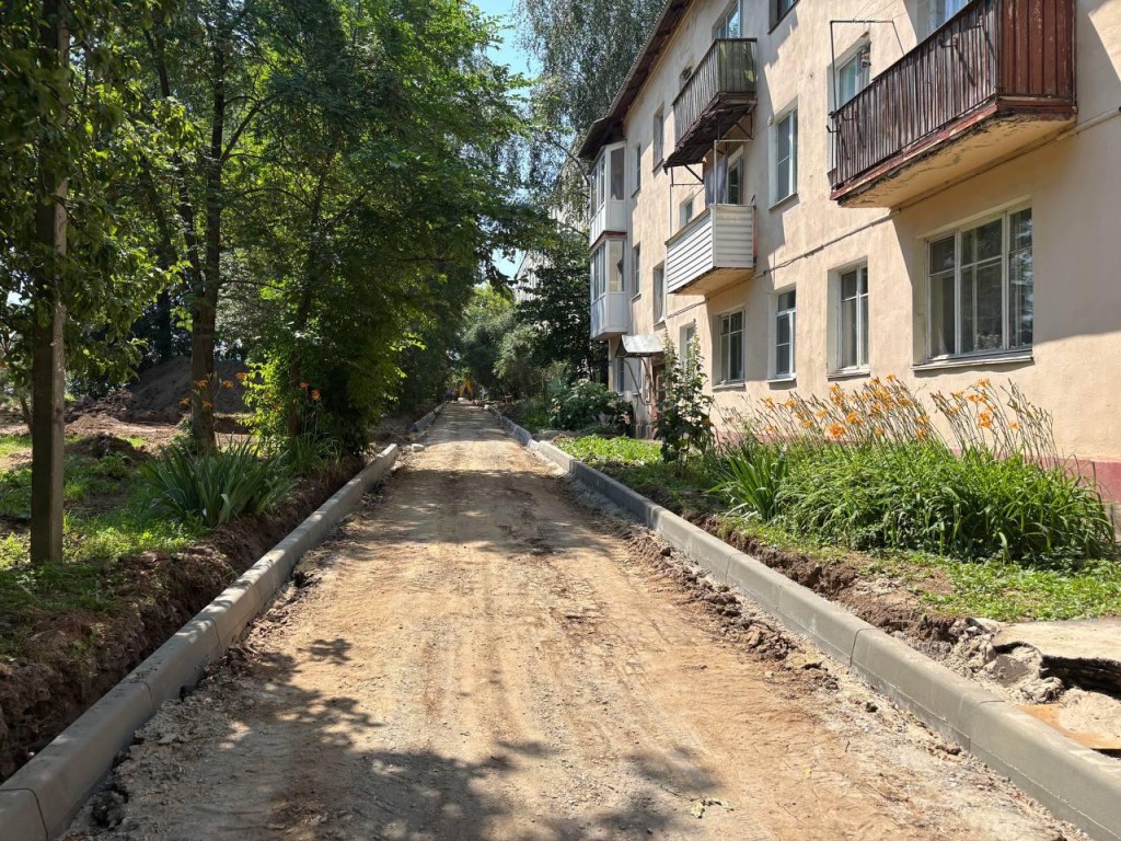 Модернизацию дворов в Коломне завершат к концу лета
