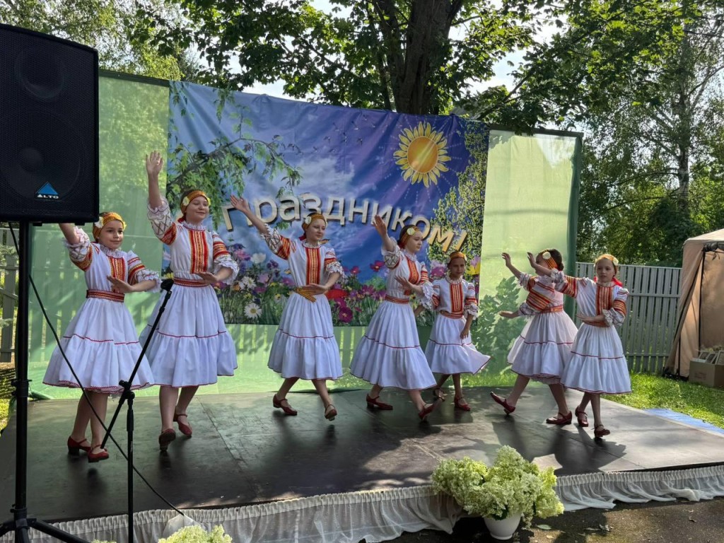 День деревни Нушполы отметили песнями, мастер-классами и танцами