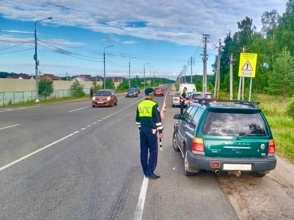 В Можайске до 10 августа водителей будут жестко проверять на трезвость