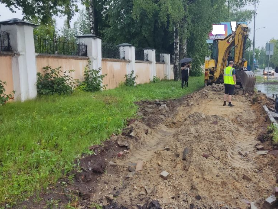 На Красной улице в Электростали отремонтируют проезжую часть и тротуары