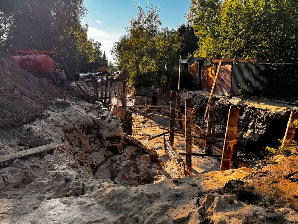 Откачка воды в Королеве почти завершена