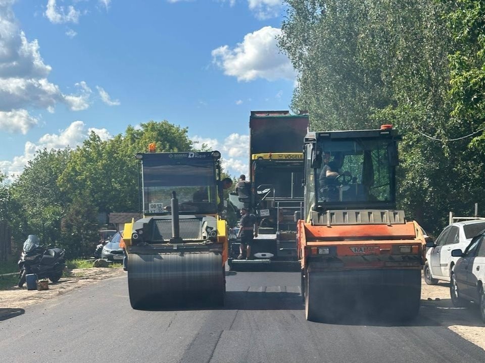 В Пущине изменили схему движения транспорта из-за ремонта на Бутурлинском шоссе